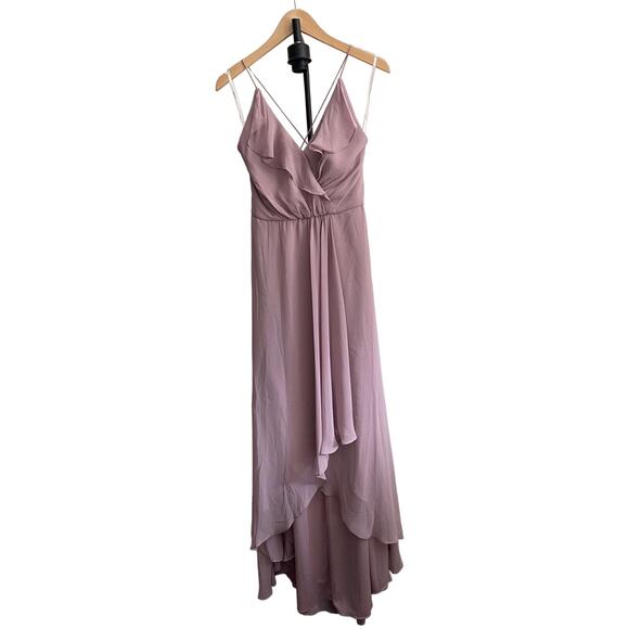 Jenny Parkham Bridesmaid Dress Dusty Rose Size 10 NWOT ORG $220 - Picture 2 of 8